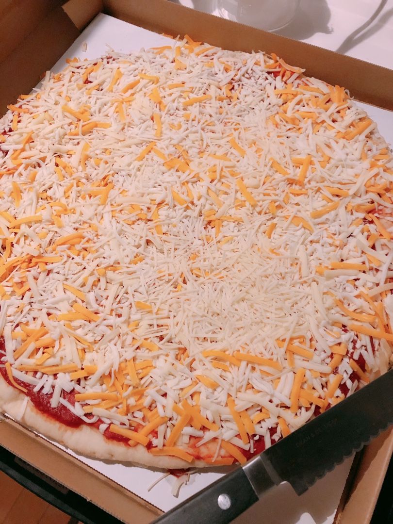コストコ購入品 丸型ピザ チーズ 1498円 生活改造計画 楽天ブログ