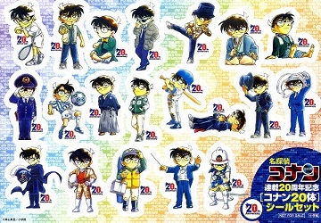ワールドホビーフェア　名探偵コナン２０周年記念シール