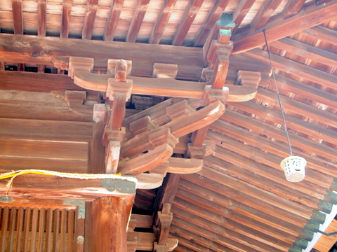 吉備津神社の木組み