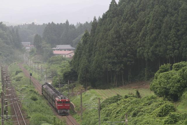 東北本線 ED75＋旧客 列車2