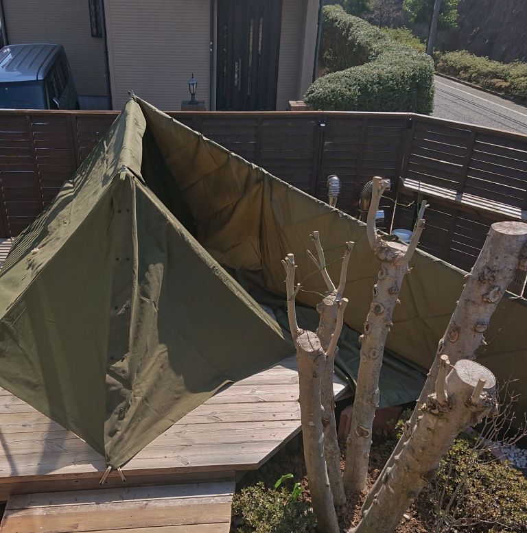 USパップテント　スーパーラムダポール　セット USパップテント スーパーラムダポール セット 【公式通販】