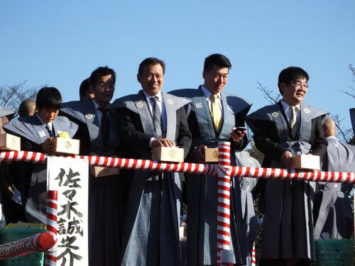 池上本門寺にて