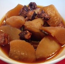 タコと大根の煮物