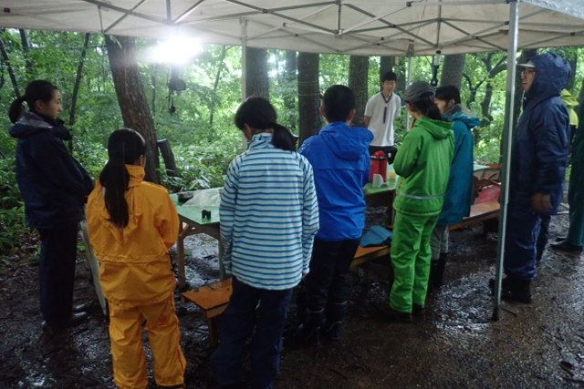 【BS】6月キャンプ～豪雨の中のキャンプ～2日目最終日 | ボーイスカウト金沢第6団のホームページ - 楽天ブログ