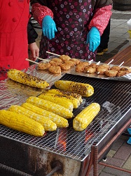 焼きトウモロコシ