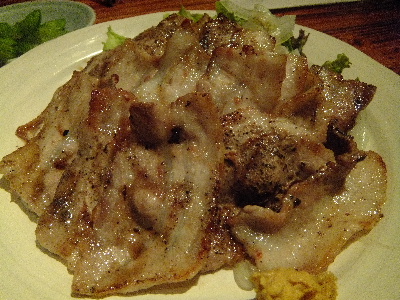 豚ばら赤ひげ焼き