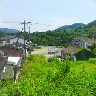 旧炭鉱住宅跡160601