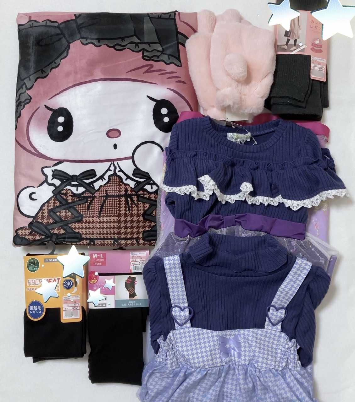 購入品】しまむら☆冬物値下げセール品 サンリオ＆エコネコワンピース | ☆子供服大好きお買い物ブログ☆ - 楽天ブログ