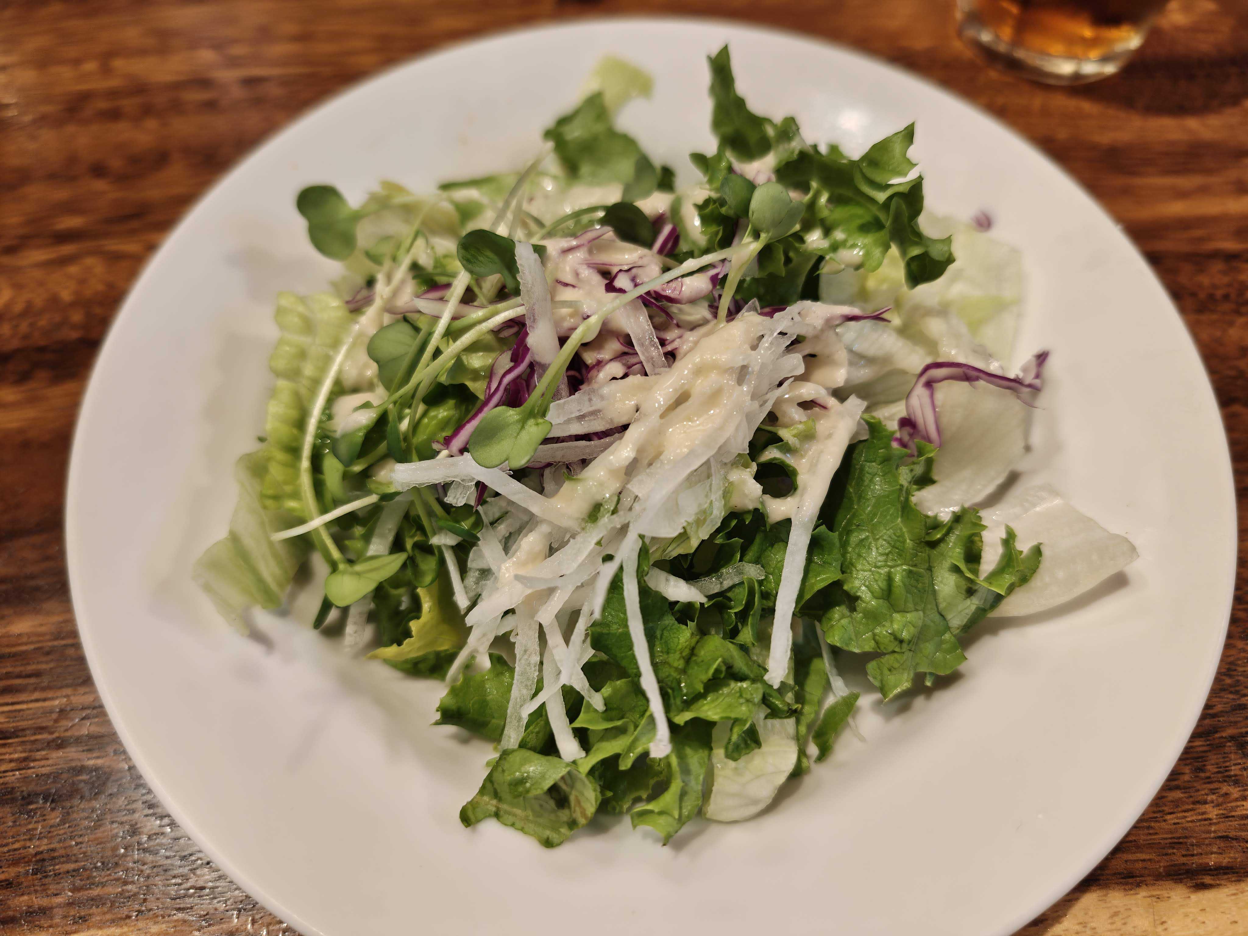 新橋・御成門　イシマツ食堂(IshiMatsu食堂)　一人ランチ　セットのサラダ