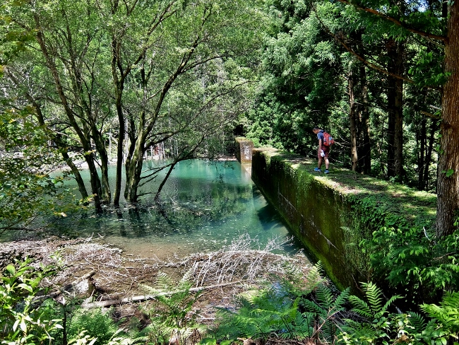 熊野古道　富田坂　湖　滝　世界遺産