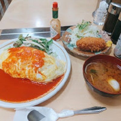 京成高砂「御食事処ときわ」でオムライス | 居酒屋一人旅 ～美味しい 