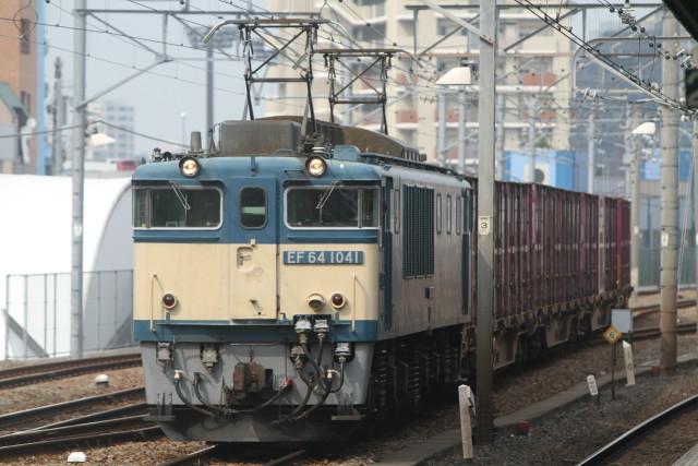 鹿島貨物 EF64 1041.トシイチを 追跡2