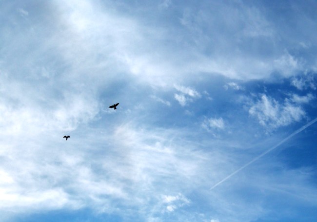 昨年９月３日の空