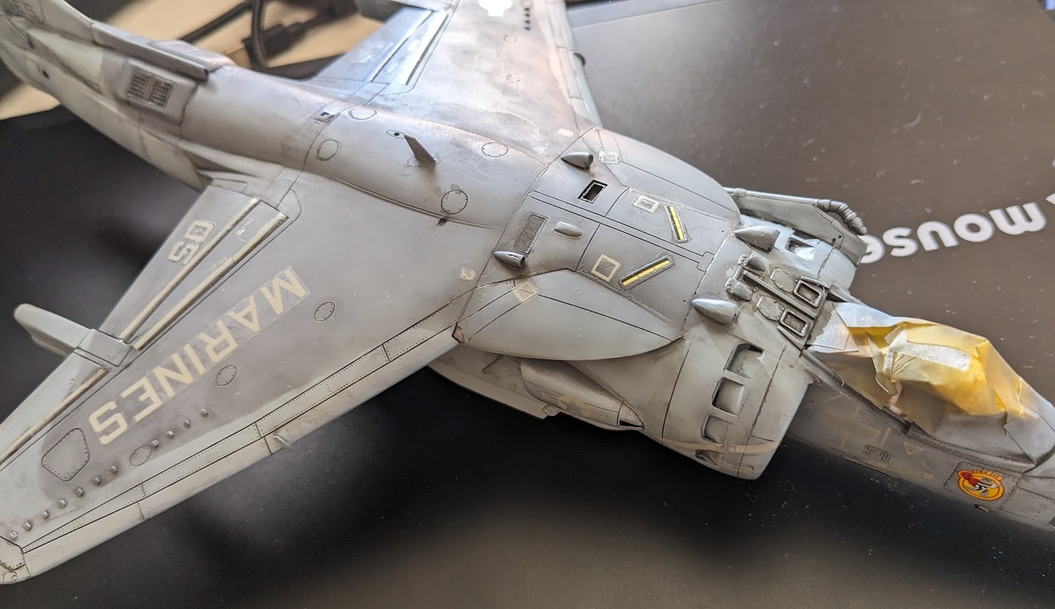 1/48 AV-8B ハリアーⅡプラス 3 塗装 | Dog's Room - 楽天ブログ