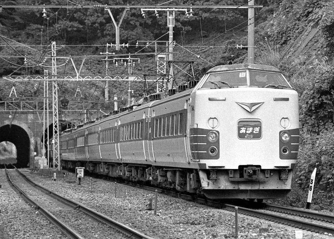 183系1000番台：特急「あまぎ」 | マル鉄鉄道写真館2 - 楽天ブログ