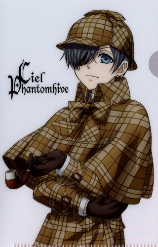 黒執事オリジナルA６サイズクリアファイル シエル