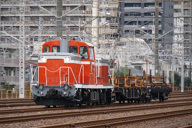 EF64 37牽引 西条ロングチキ工臨 空返却 & DE10 1654交検4