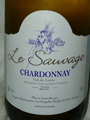 Auguste Bonhomme Le Sauvage Chardonnay 2011.jpg