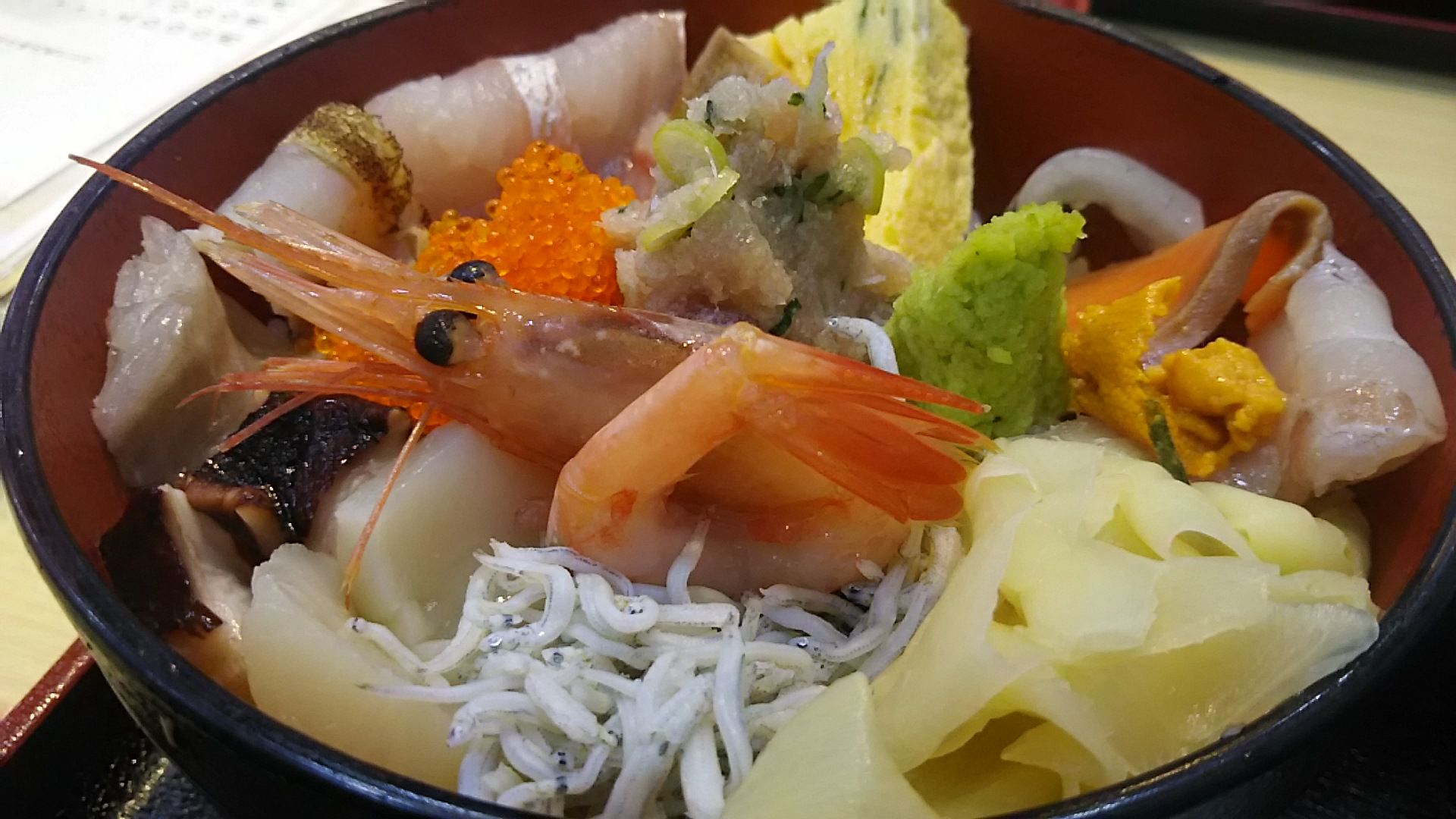 おいしい海鮮丼 頂きました おとっつぁん いろいろやっちょります！ 楽天ブログ