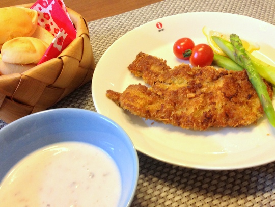 コストコのお肉で晩ごはん