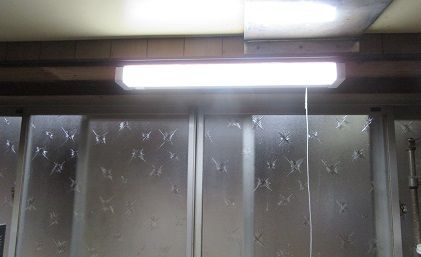 台所の照明器具交換 田舎のブログ 楽天ブログ