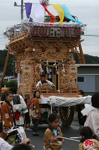 掛川市上西郷小市区 幡栄車落慶 袋井祭りの屋台とお囃子 楽天ブログ