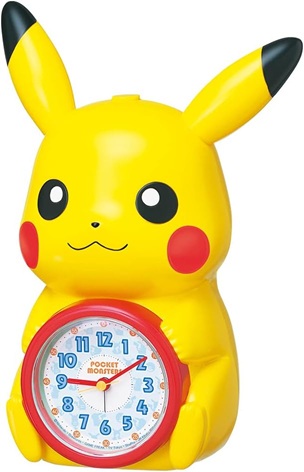 【動作確認済み】初期　ピカチュウ　目覚まし時計 動作確認済み】初期 ピカチュウ 目覚まし時計 - メルカリ