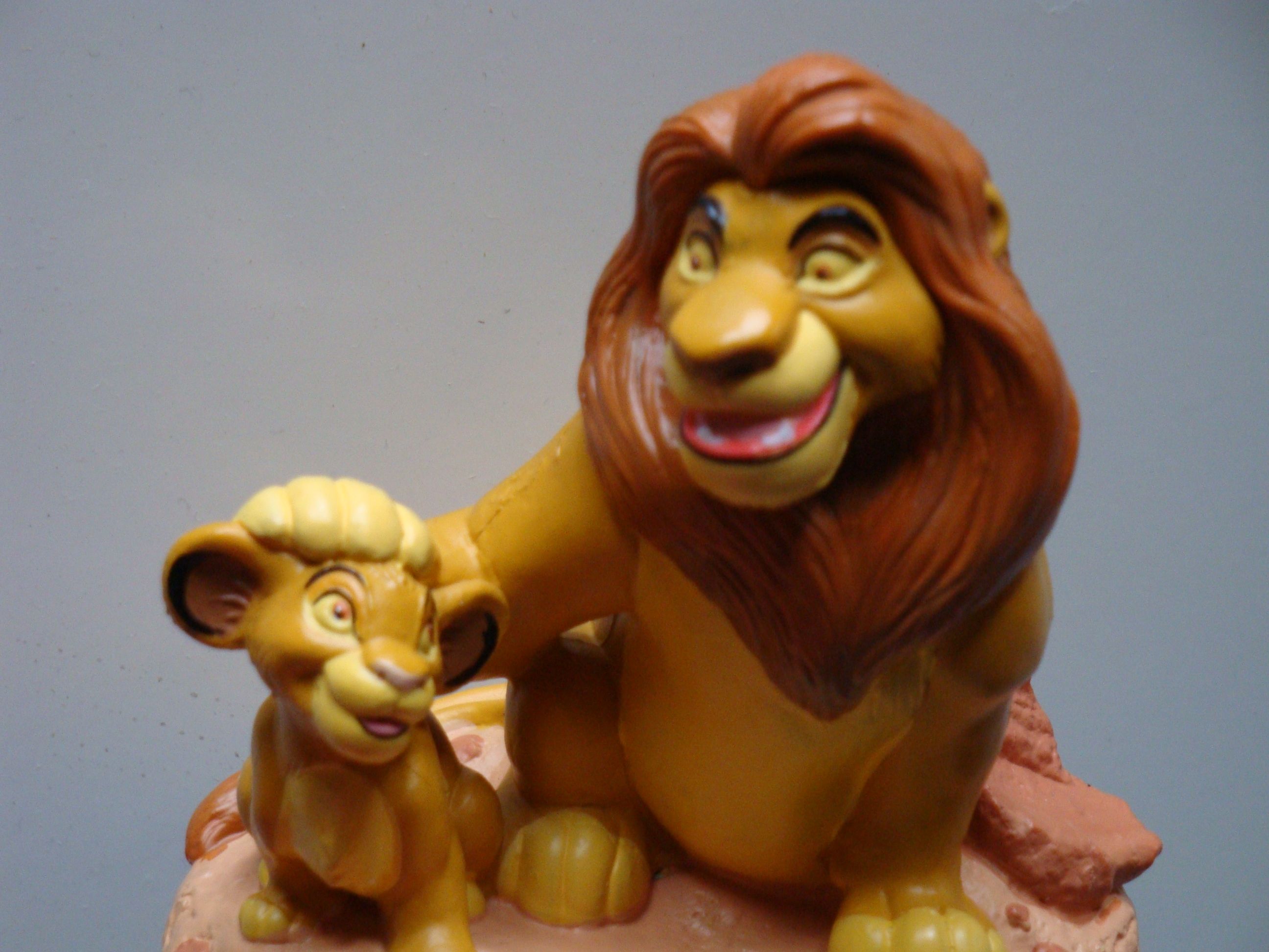 ライオンキング ムファサとシンバ フィギュア ディズニーストア