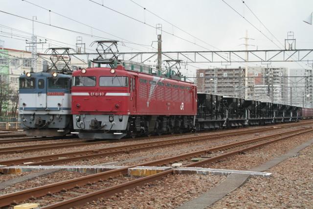 EF65 1118ロンチキ& 211系交検回送& 水戸ホキ工臨3