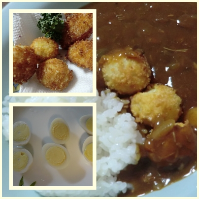 うずらカレー