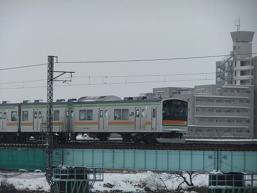 雪の中の205-3000