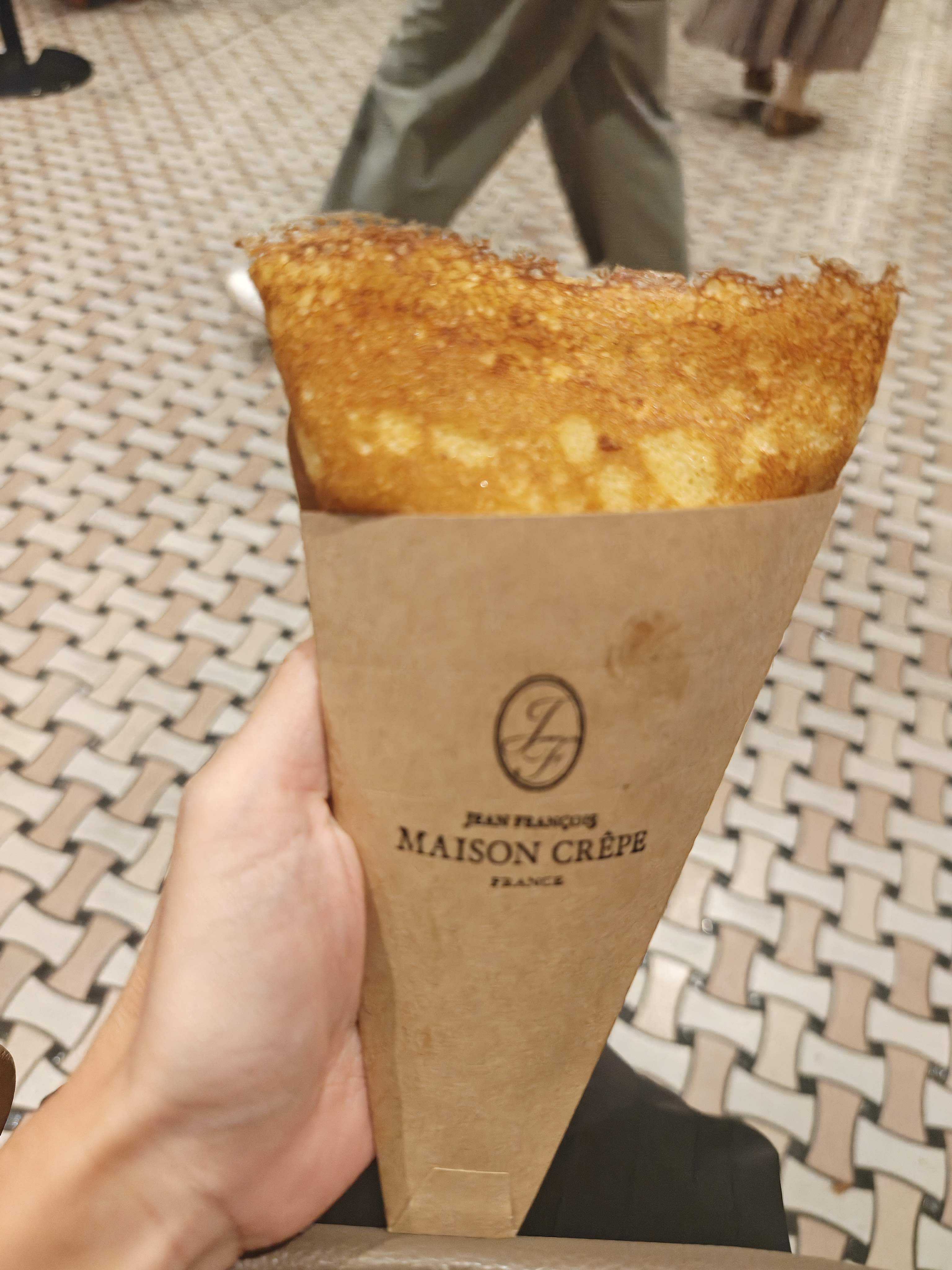 メゾンクレープMAISON CRÊPE（HIBIYA FOOD HALL）　ミッドタウン日比谷　タタン風りんごのキャラメルソース