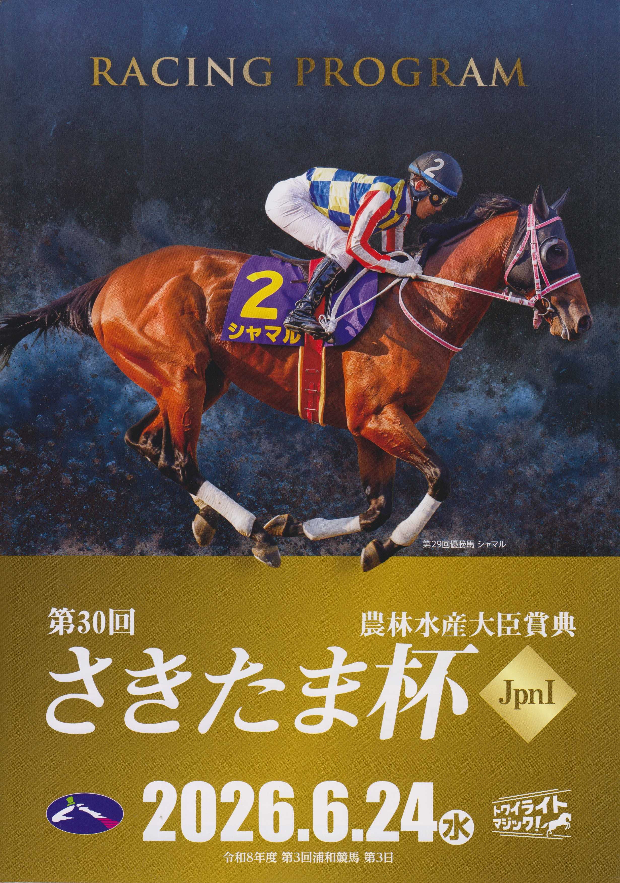 記念単勝馬券】 ロードフォンス（さきたま杯(Jpn1)） | 白い稲妻・多摩
