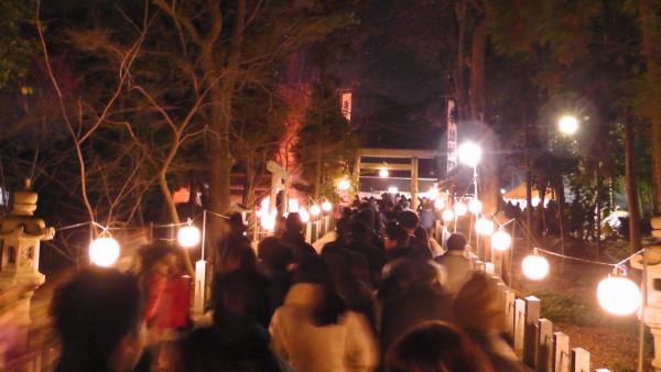 初詣　平地神明社　愛知県半田市平地町　2017年