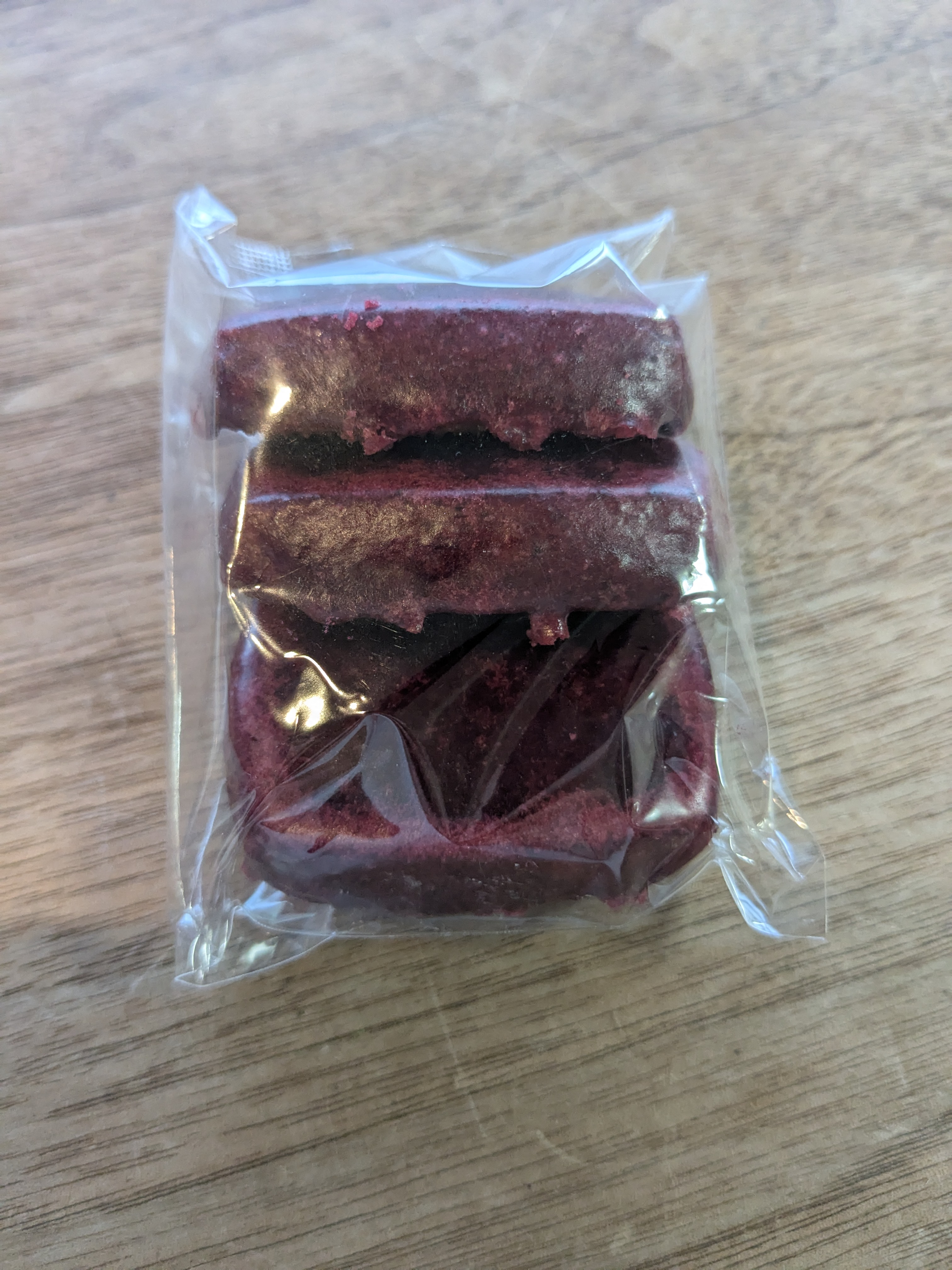 金沢市西念　焼菓子専門店　ベイクショップ ビアンベイク　サブレビジュー カシスミルティーユ　3枚入り