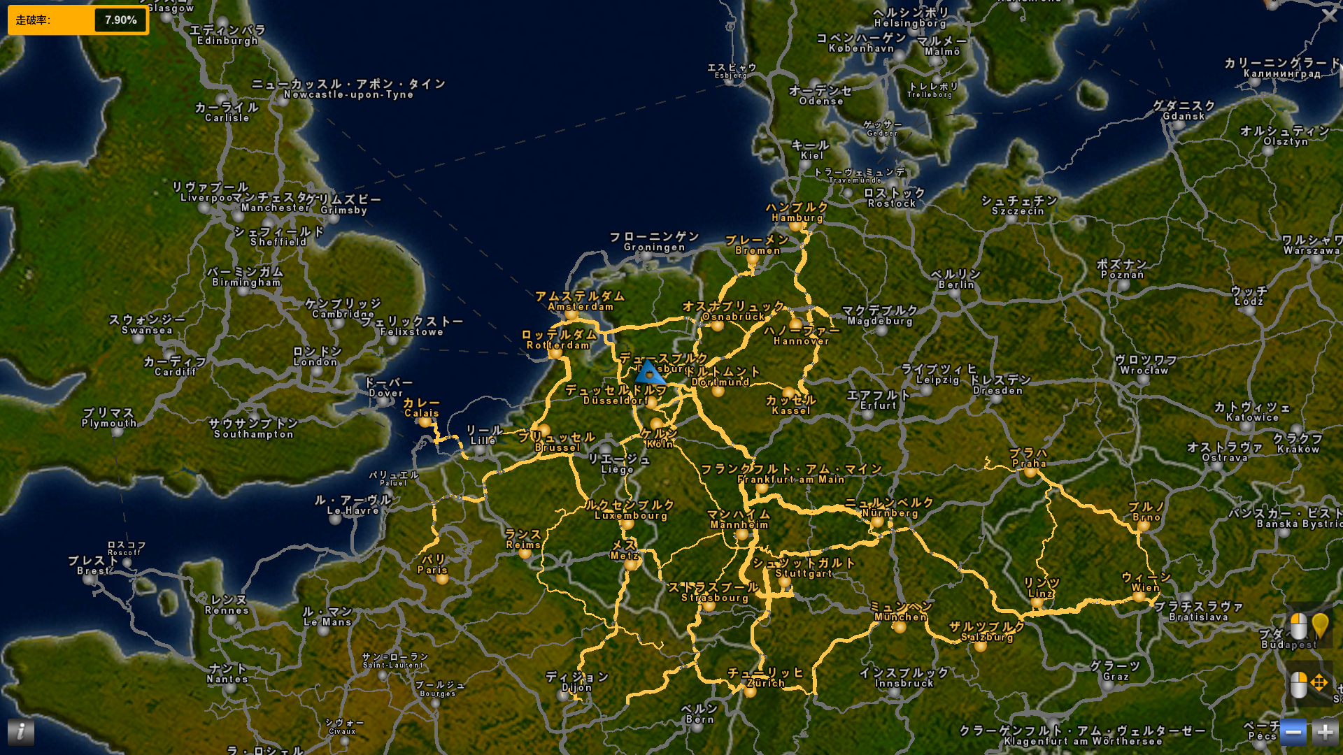 Ets2 Mod ワールドマップ画面を見やすくするおすすめのふたつのmodの組み合わせ 無節操で飽きっぽい主の戯言 楽天ブログ