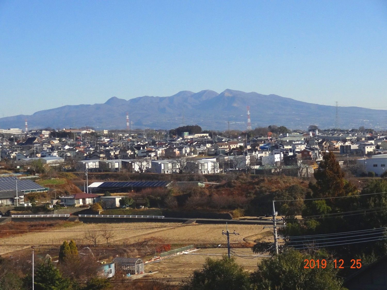 上毛３山 赤城山 榛名山 妙義山 を撮影した ２０１９年１２月２５日 山と星空と小型車でサイクリング 楽天ブログ