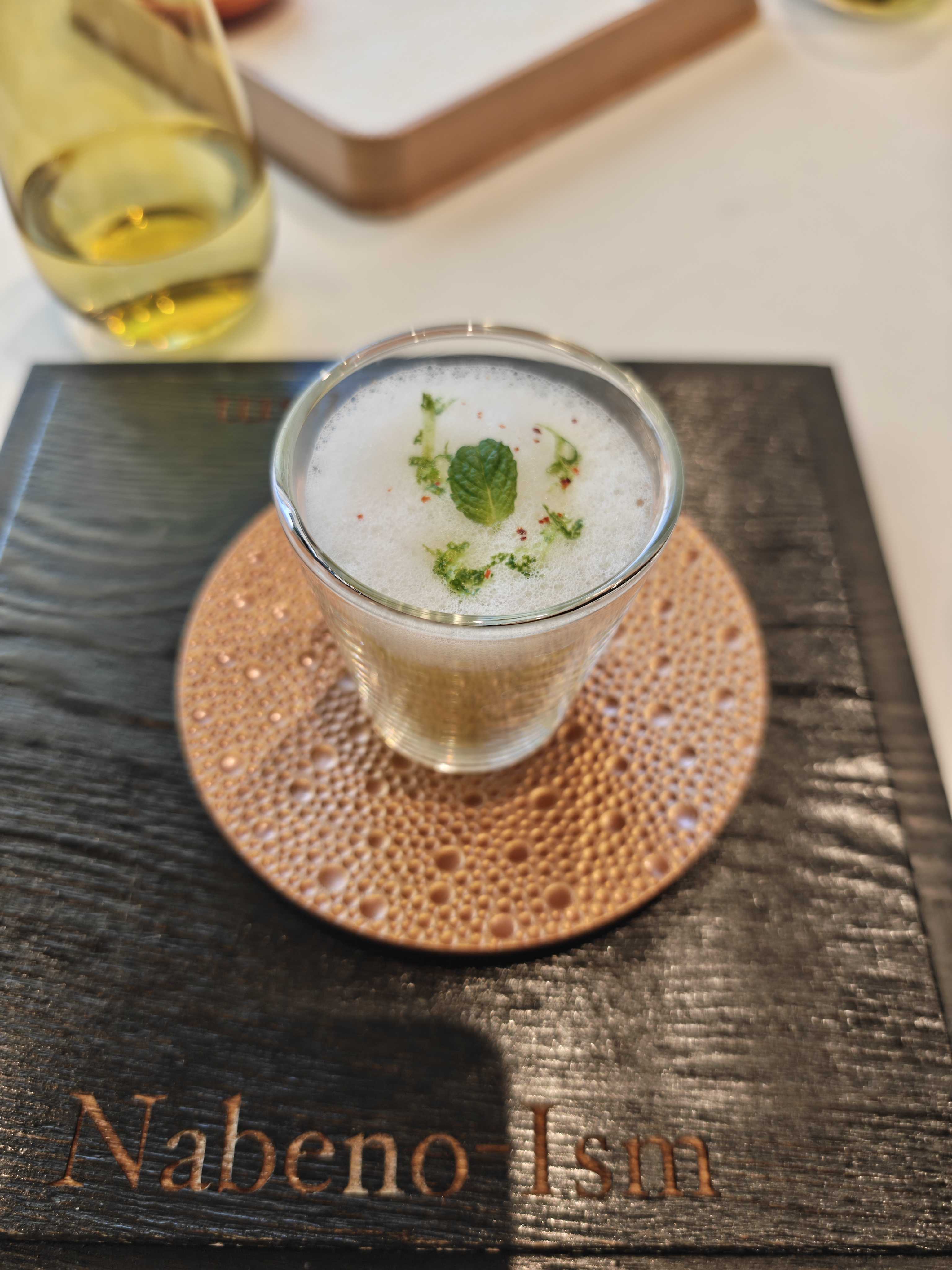 浅草駅　フランス料理　ナベノイズム　季節のスープ