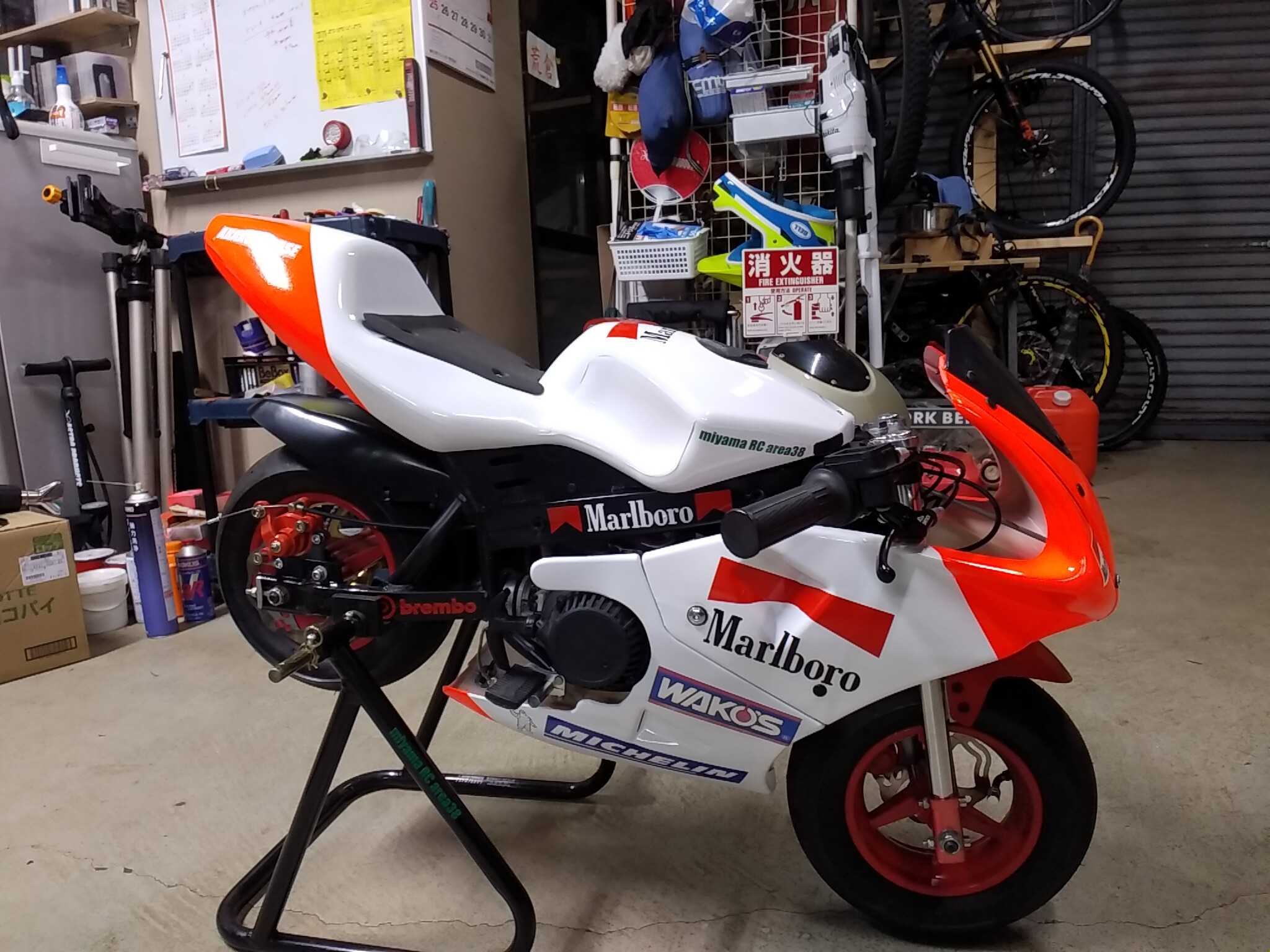 Fuki Planning 当時物ポケバイレストアベース ポケバイ レストア中。 12/28。 | 荒倉基地活動報告 - 楽天ブログ