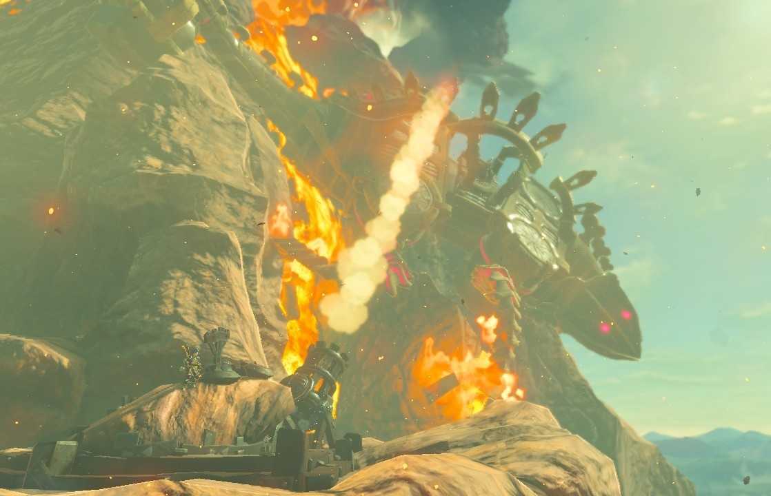 2周目botw 75日目 炎の神獣 2 決戦に備えて装備チェンジ ちょっとしたゲーム日記 楽天ブログ