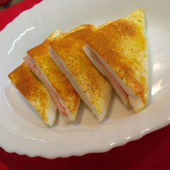 はんぺんハムサンドカレー味