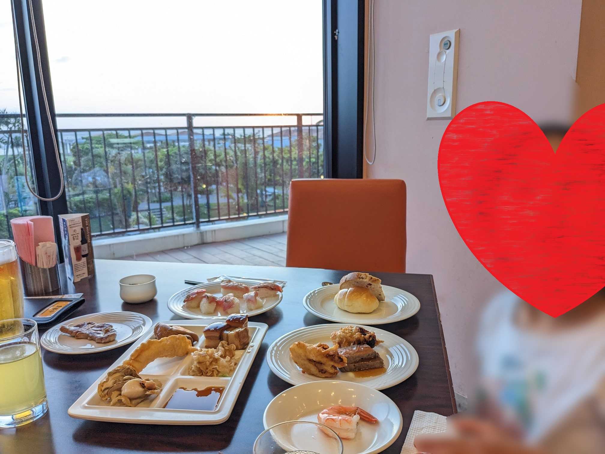 サザンビーチホテル＆リゾート沖縄の夕食ビュッフェ