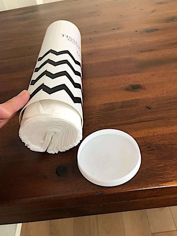 セリアのボトル型ティシュケースがオシャレ みのままありのまま 楽天ブログ