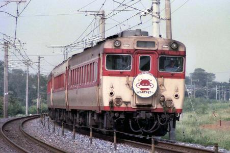 485系：快速「ムーンライトえちご」 | マル鉄鉄道写真館2