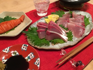 161211イナダ刺し