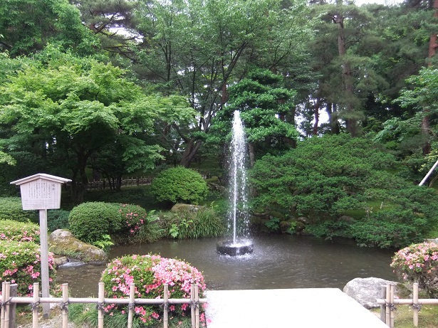 兼六園の噴水