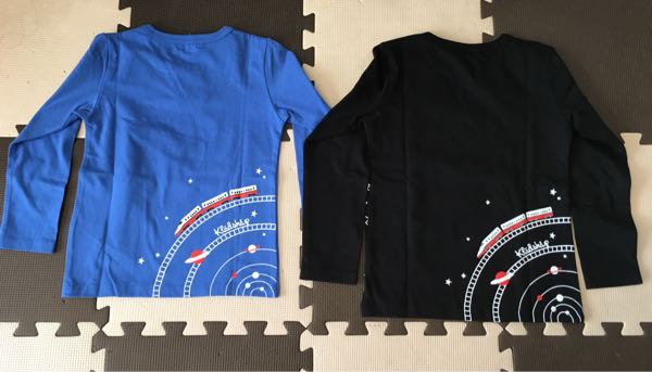 到着画 クレードスコープ 宇宙電車柄tシャツ るるこのブログ 楽天ブログ