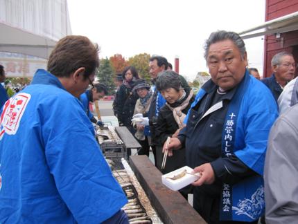 ししゃも試食販売会写真３