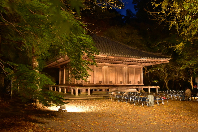 国宝富貴寺　ライトアップ4