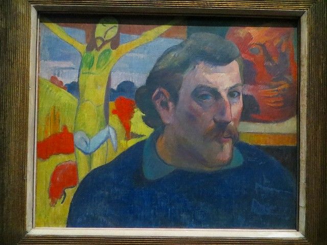 オルセー美術館 Musée d'Orsay ゴーギャン タヒチの女 白い馬